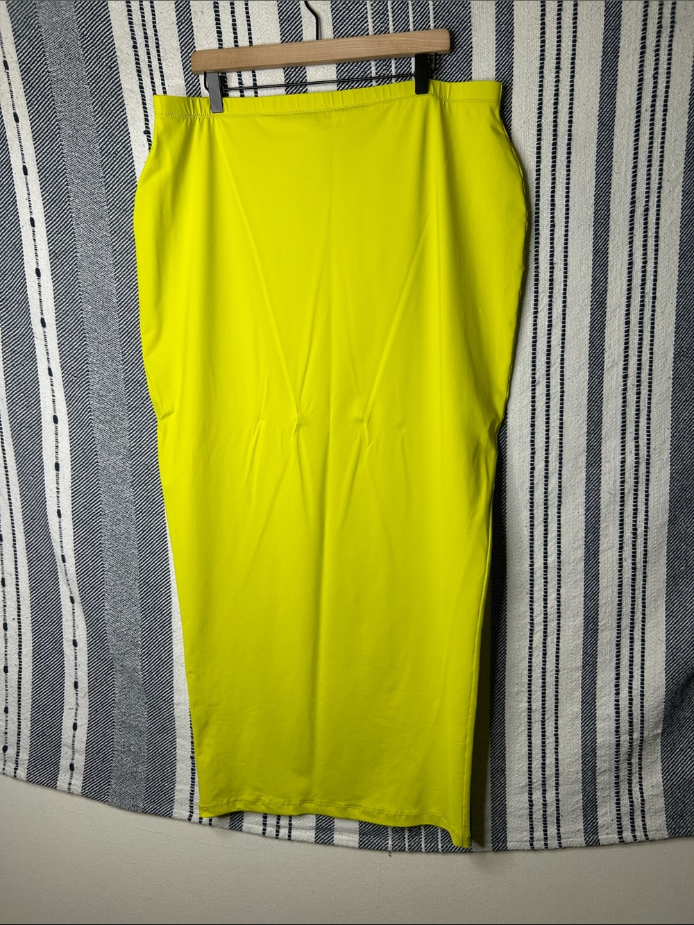 NWT Skims Recycled Swim Cut Out Long Maxi Tube Skirt
